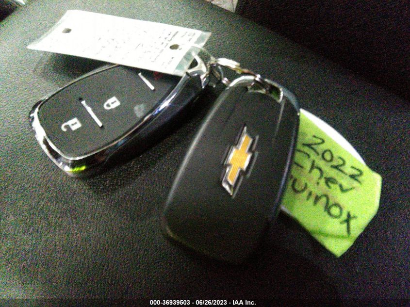 2022 CHEVROLET EQUINOX LT - 3GNAXTEV9NL134626