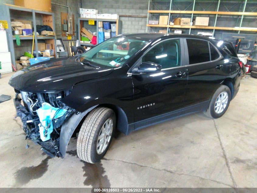 2022 CHEVROLET EQUINOX LT - 3GNAXTEV9NL134626