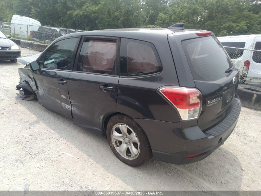 2017 SUBARU FORESTER - JF2SJAACXHH445025