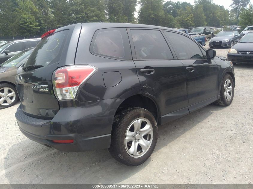 2017 SUBARU FORESTER - JF2SJAACXHH445025