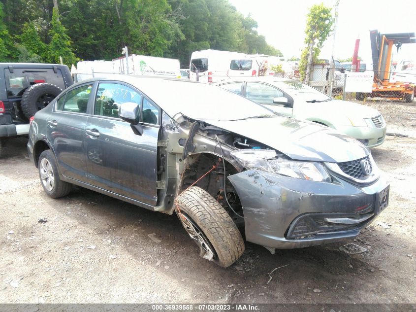 2013 HONDA CIVIC SDN LX - 2HGFB2F54DH599863