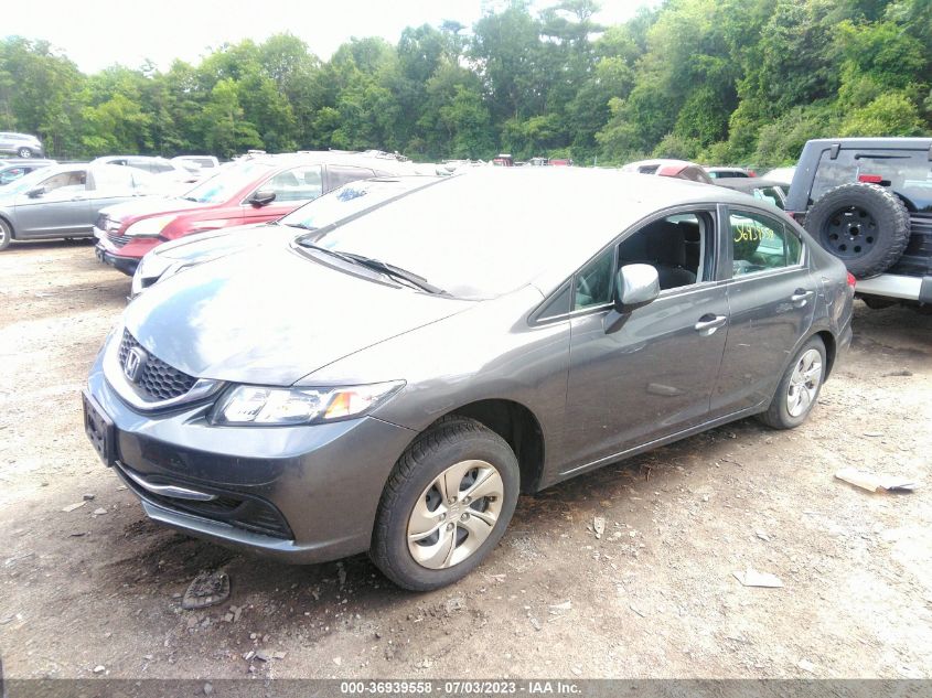 2013 HONDA CIVIC SDN LX - 2HGFB2F54DH599863