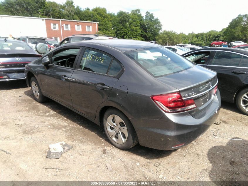 2013 HONDA CIVIC SDN LX - 2HGFB2F54DH599863