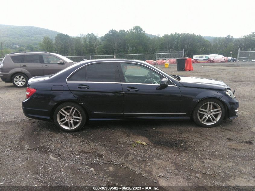 2013 MERCEDES-BENZ C-CLASS C 300 - WDDGF8AB9DR259251