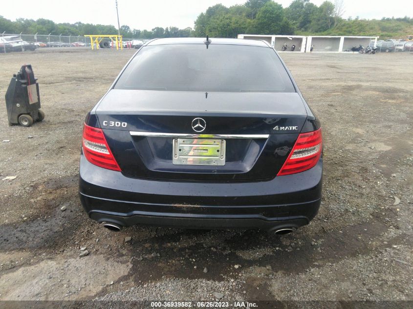 2013 MERCEDES-BENZ C-CLASS C 300 - WDDGF8AB9DR259251