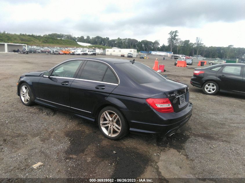 2013 MERCEDES-BENZ C-CLASS C 300 - WDDGF8AB9DR259251