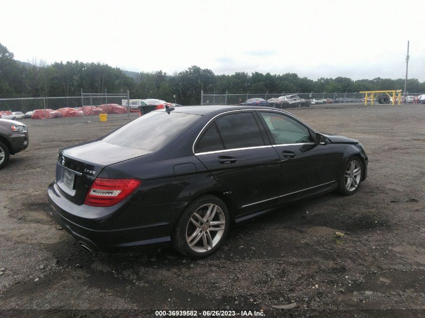 2013 MERCEDES-BENZ C-CLASS C 300 - WDDGF8AB9DR259251