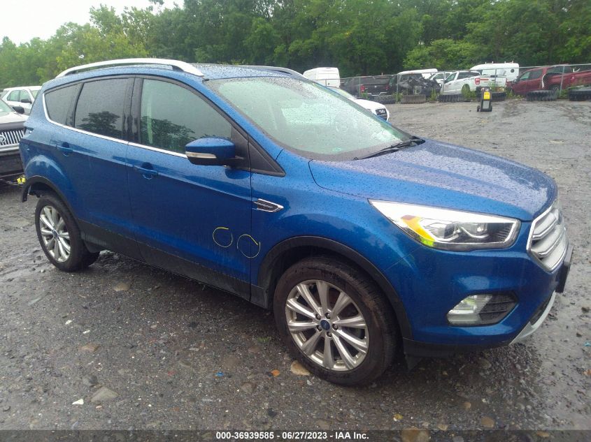 2017 FORD ESCAPE TITANIUM - 1FMCU9JD4HUD01846