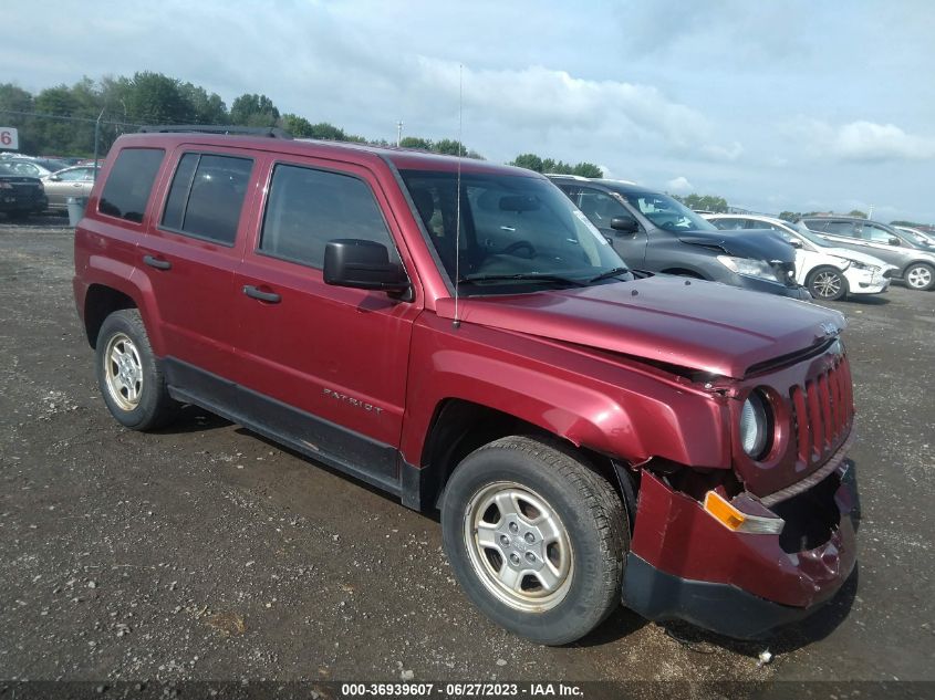 2015 JEEP PATRIOT SPORT - 1C4NJRBB8FD383032