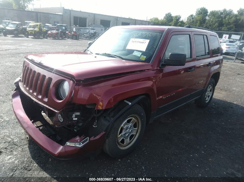 2015 JEEP PATRIOT SPORT - 1C4NJRBB8FD383032