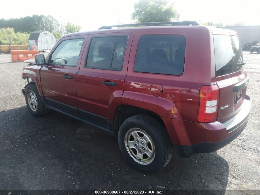 2015 JEEP PATRIOT SPORT - 1C4NJRBB8FD383032