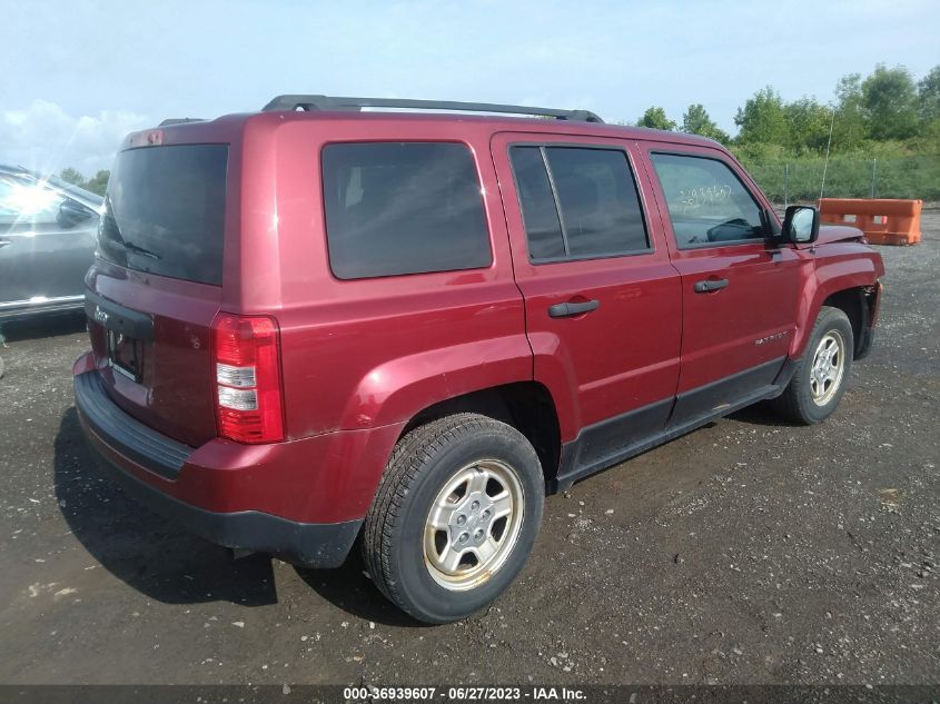 2015 JEEP PATRIOT SPORT - 1C4NJRBB8FD383032