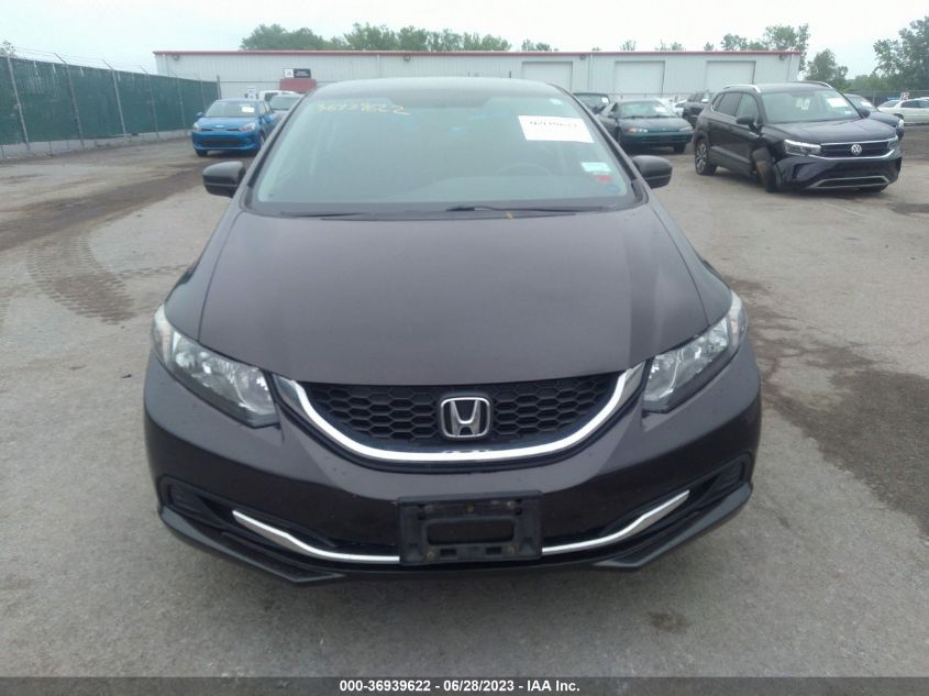 2014 HONDA CIVIC SEDAN LX - 2HGFB2F55EH533050