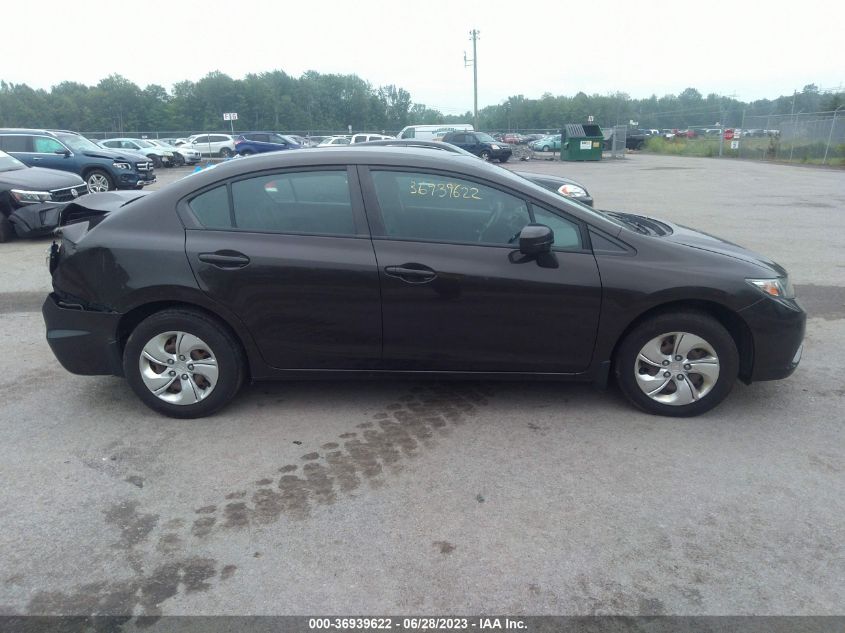 2014 HONDA CIVIC SEDAN LX - 2HGFB2F55EH533050