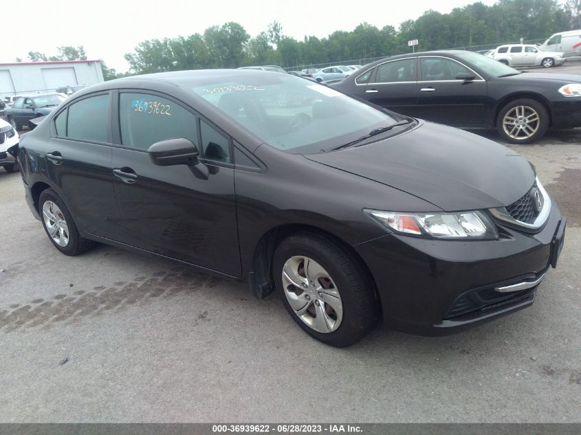 2014 HONDA CIVIC SEDAN LX - 2HGFB2F55EH533050