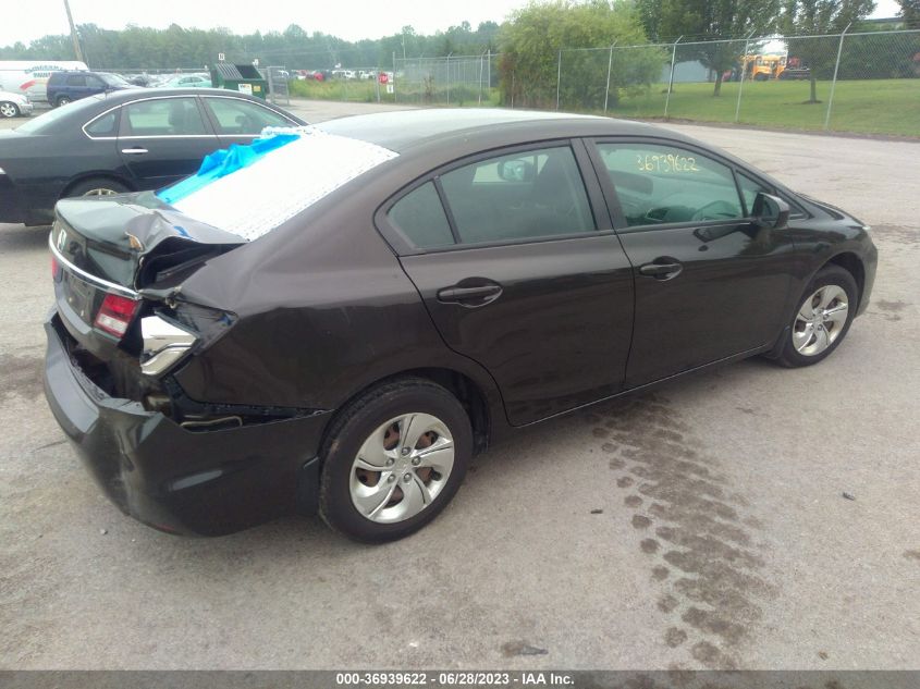 2014 HONDA CIVIC SEDAN LX - 2HGFB2F55EH533050