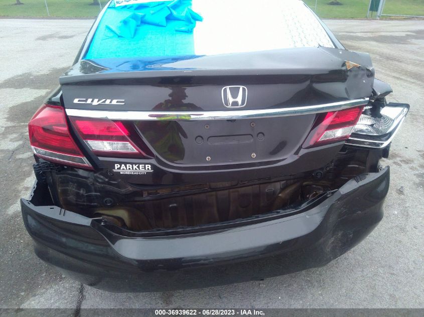 2014 HONDA CIVIC SEDAN LX - 2HGFB2F55EH533050