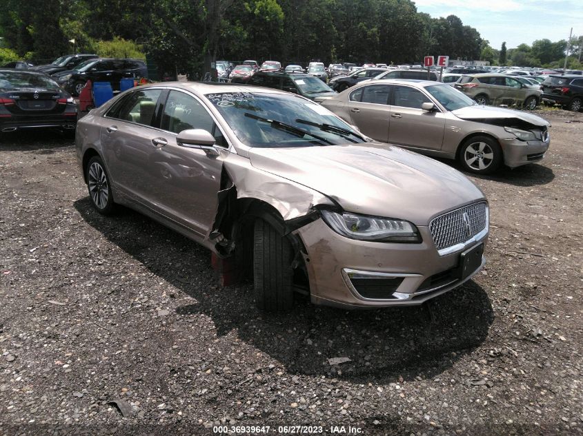 2019 LINCOLN MKZ RESERVE II - 3LN6L5F90KR617983