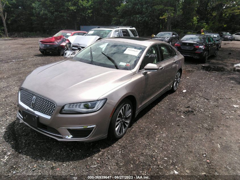 2019 LINCOLN MKZ RESERVE II - 3LN6L5F90KR617983