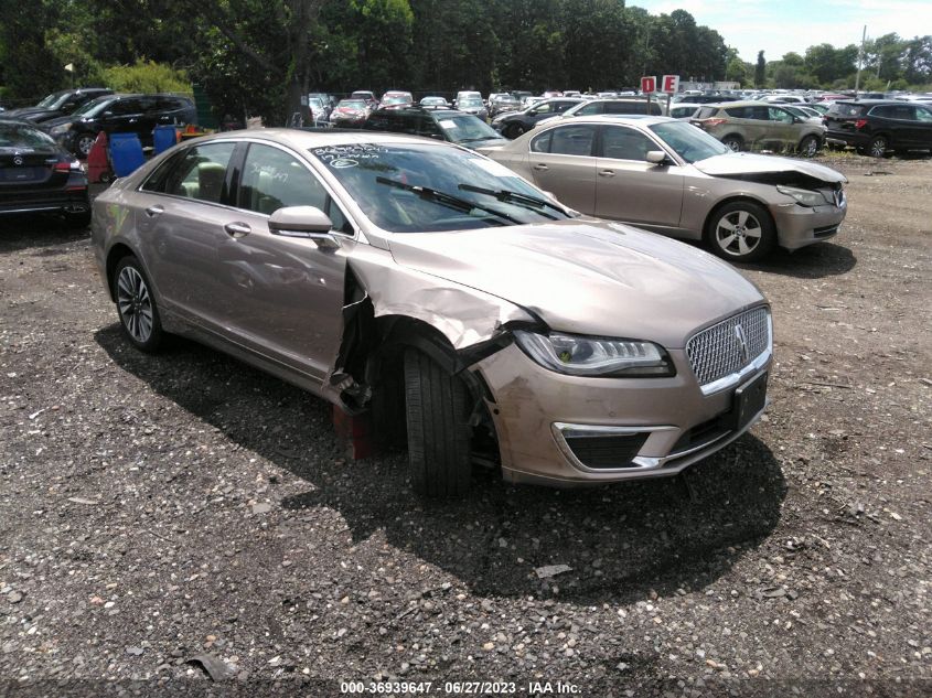 2019 LINCOLN MKZ RESERVE II - 3LN6L5F90KR617983