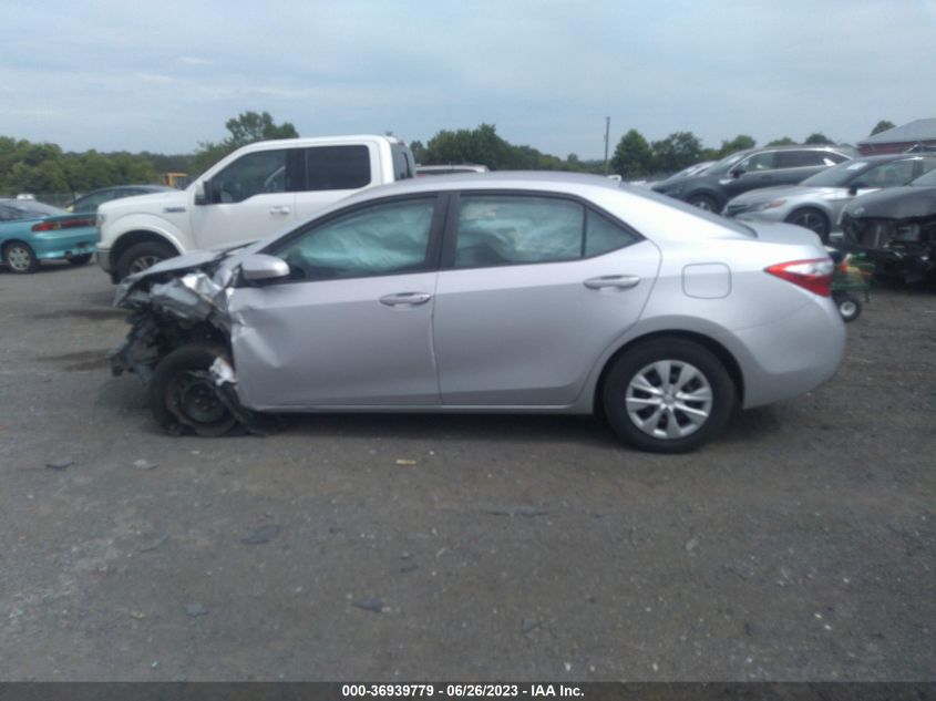 2014 TOYOTA COROLLA L/LE/S/S PLUS/LE PLUS - 2T1BURHE2EC116511