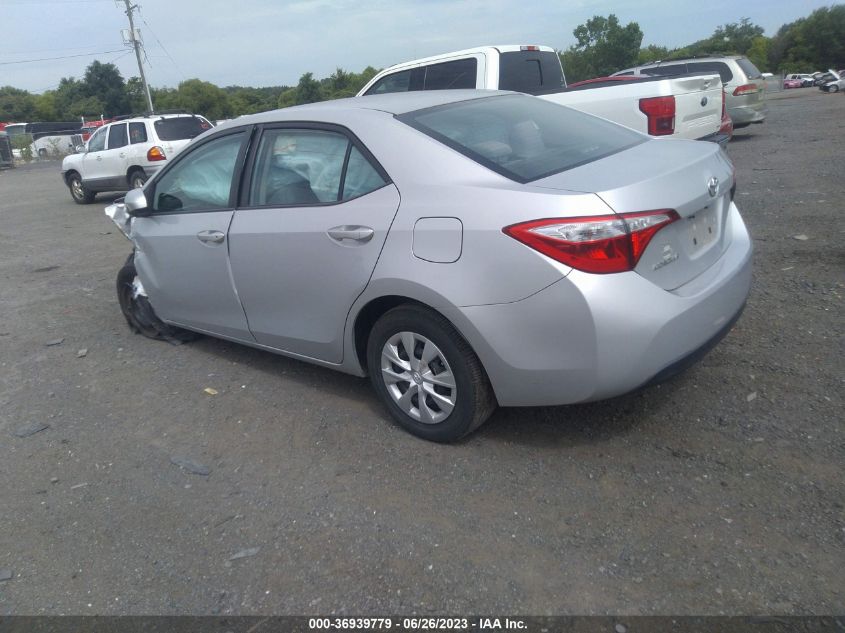 2014 TOYOTA COROLLA L/LE/S/S PLUS/LE PLUS - 2T1BURHE2EC116511