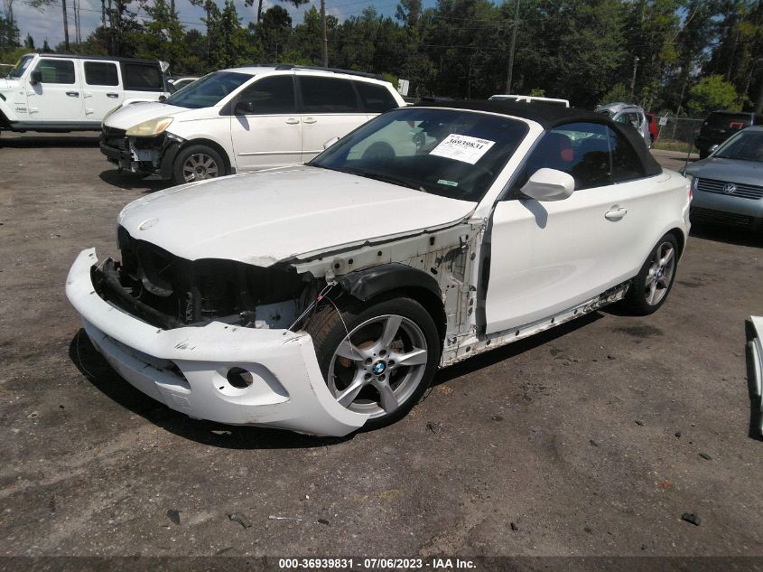 2013 BMW 1 SERIES 128I WBAUL7C58DVU09426
