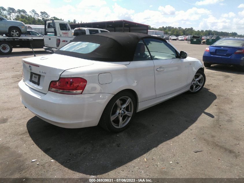 2013 BMW 1 SERIES 128I WBAUL7C58DVU09426