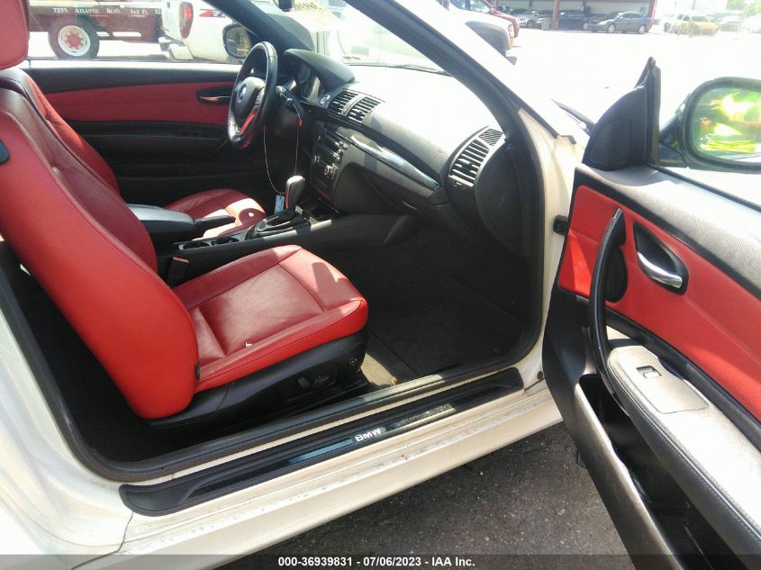 2013 BMW 1 SERIES 128I WBAUL7C58DVU09426
