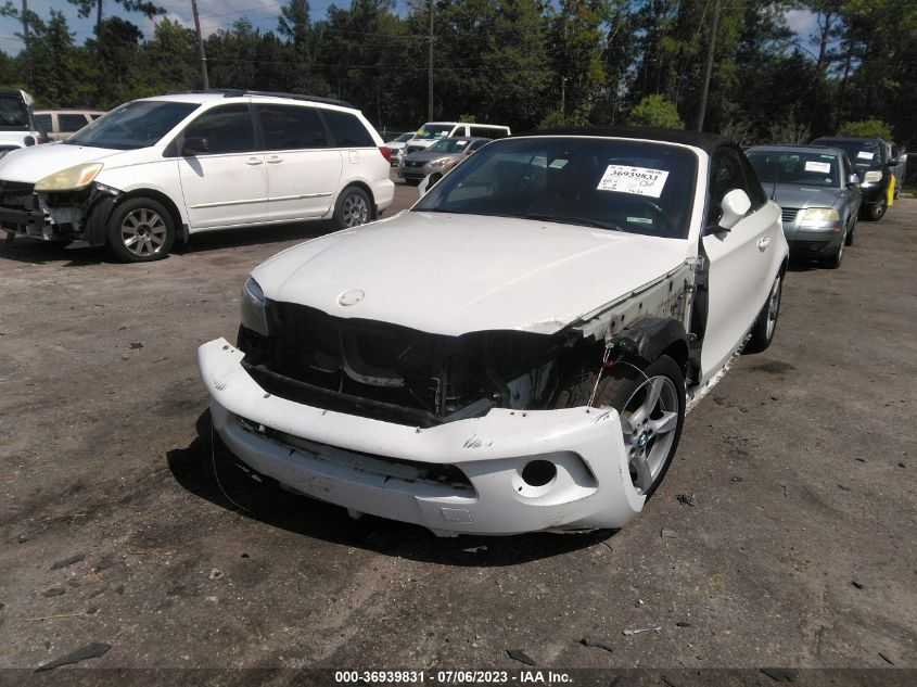 2013 BMW 1 SERIES 128I WBAUL7C58DVU09426