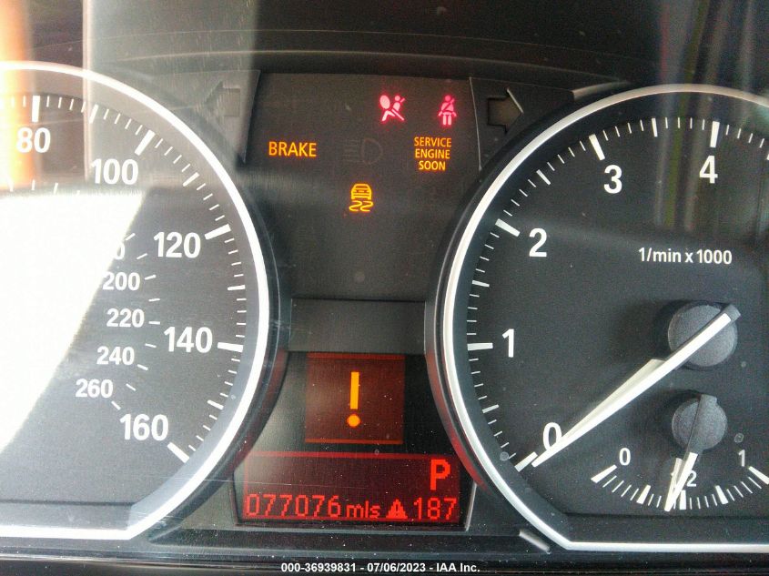 2013 BMW 1 SERIES 128I WBAUL7C58DVU09426