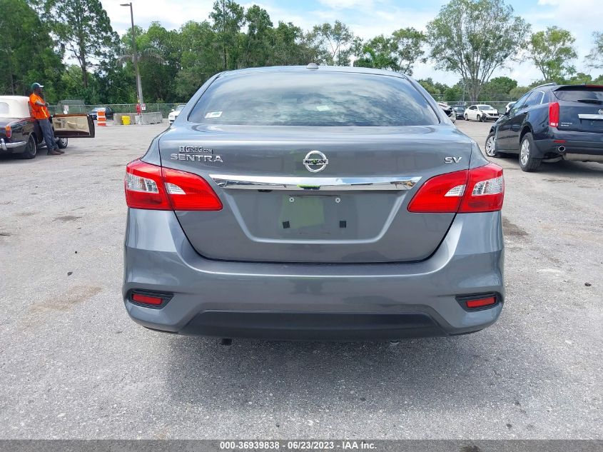 2019 NISSAN SENTRA SV - 3N1AB7AP6KY442988