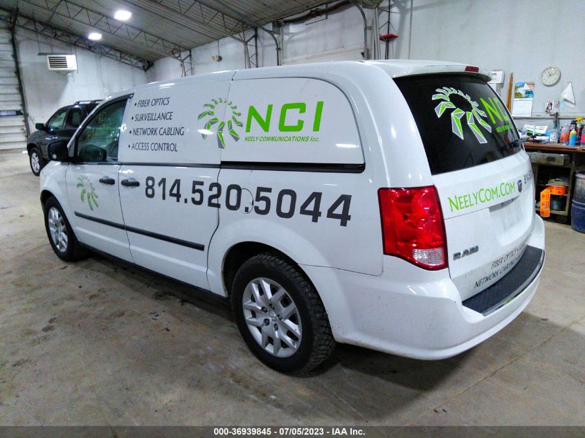 2015 RAM CARGO VAN TRADESMAN 2C4JRGAG1FR528580
