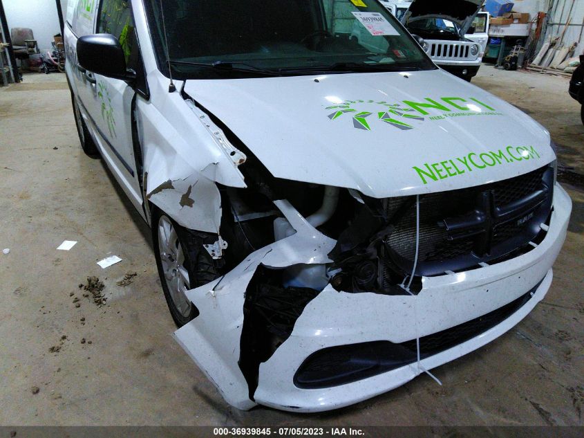 2015 RAM CARGO VAN TRADESMAN 2C4JRGAG1FR528580