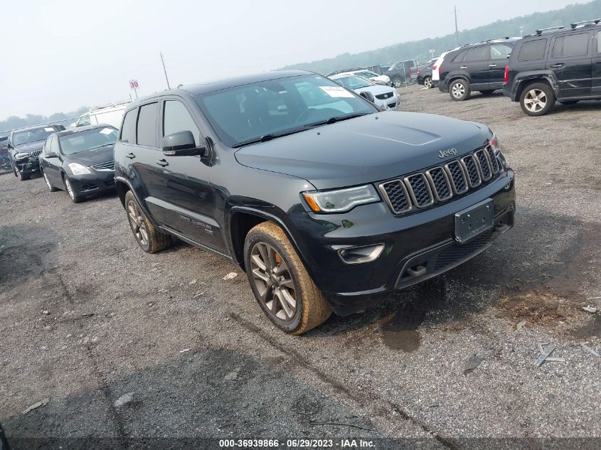 2016 JEEP GRAND CHEROKEE LIMITED 75TH ANNIVERSARY - 1C4RJFBG6GC434708