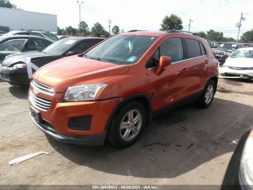 2015 CHEVROLET TRAX LT - KL7CJLSB2FB075206