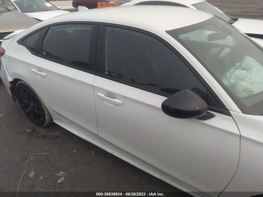 2022 HONDA CIVIC SEDAN SPORT - 2HGFE2F54NH587799