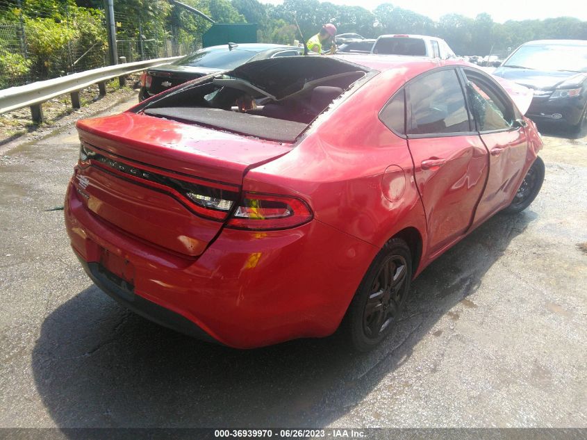 2014 DODGE DART SE - 1C3CDFAAXED916751