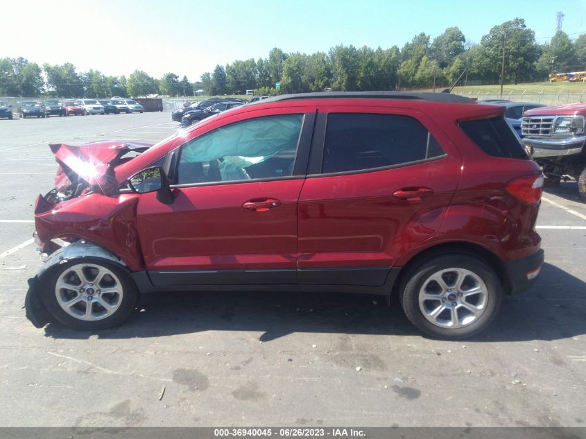 2018 FORD ECOSPORT SE - MAJ3P1TE8JC234222