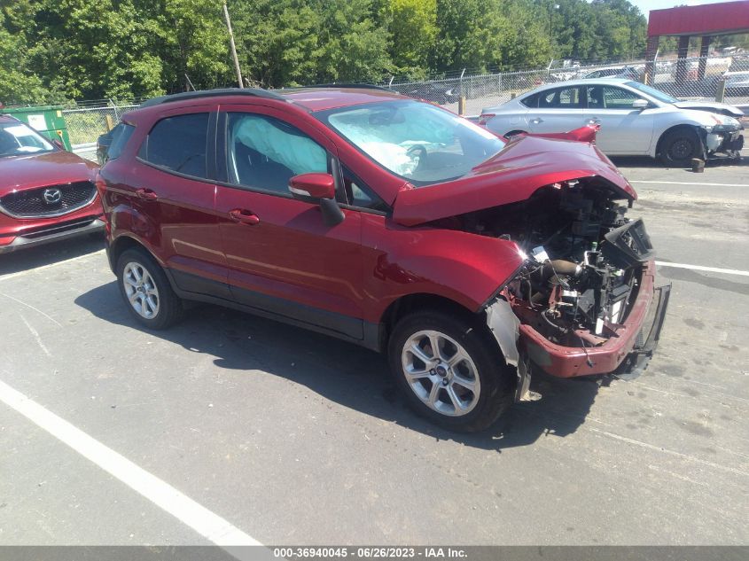 2018 FORD ECOSPORT SE - MAJ3P1TE8JC234222