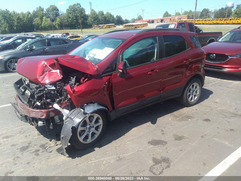 2018 FORD ECOSPORT SE - MAJ3P1TE8JC234222