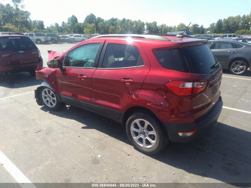 2018 FORD ECOSPORT SE - MAJ3P1TE8JC234222