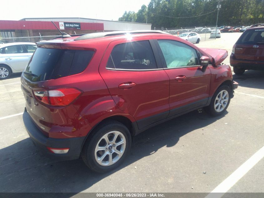 2018 FORD ECOSPORT SE - MAJ3P1TE8JC234222