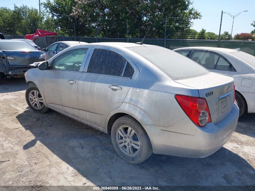 2013 CHEVROLET SONIC LT - 1G1JD5SB2D4138862