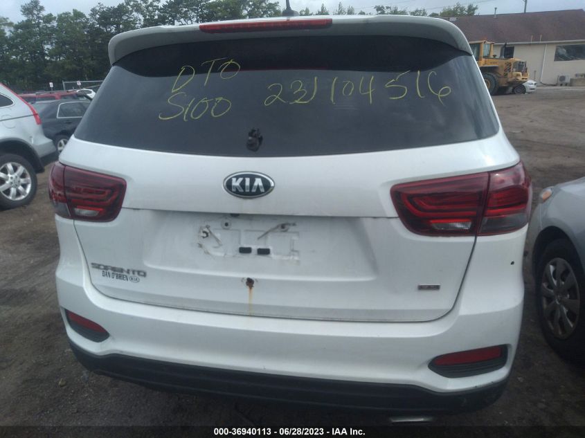 2020 KIA SORENTO LX - 5XYPGDA37LG652218