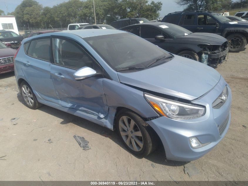 2014 HYUNDAI ACCENT SE - KMHCU5AEXEU182827