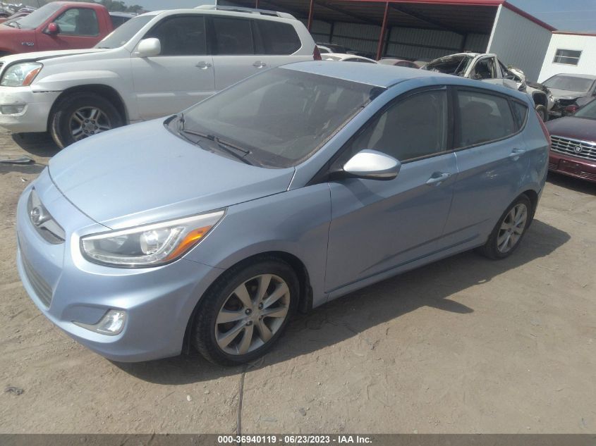 2014 HYUNDAI ACCENT SE - KMHCU5AEXEU182827