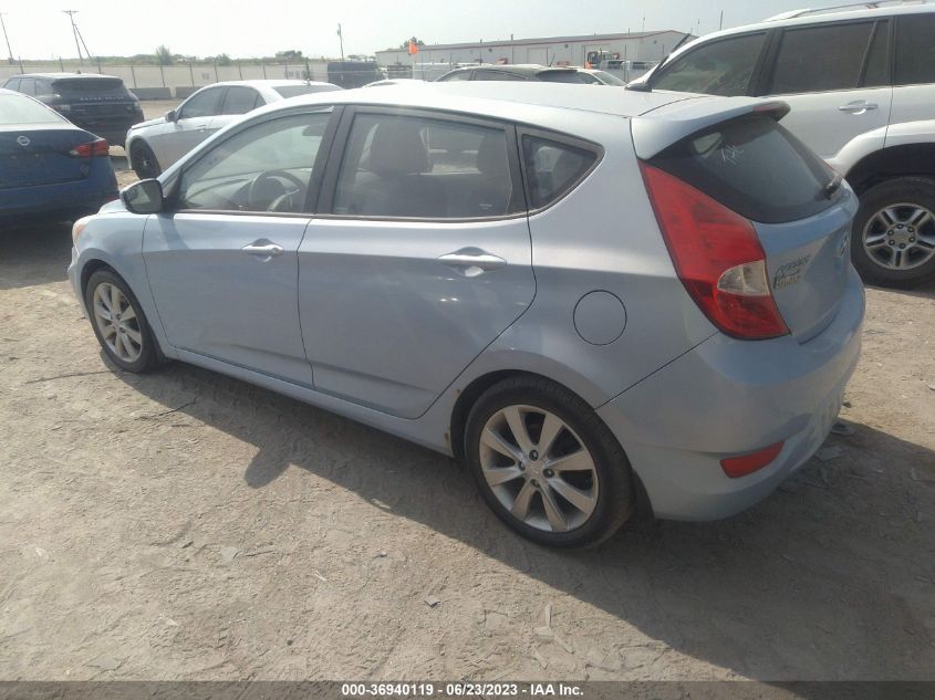 2014 HYUNDAI ACCENT SE - KMHCU5AEXEU182827