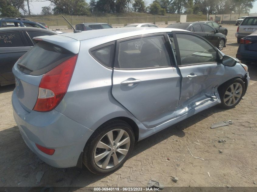 2014 HYUNDAI ACCENT SE - KMHCU5AEXEU182827