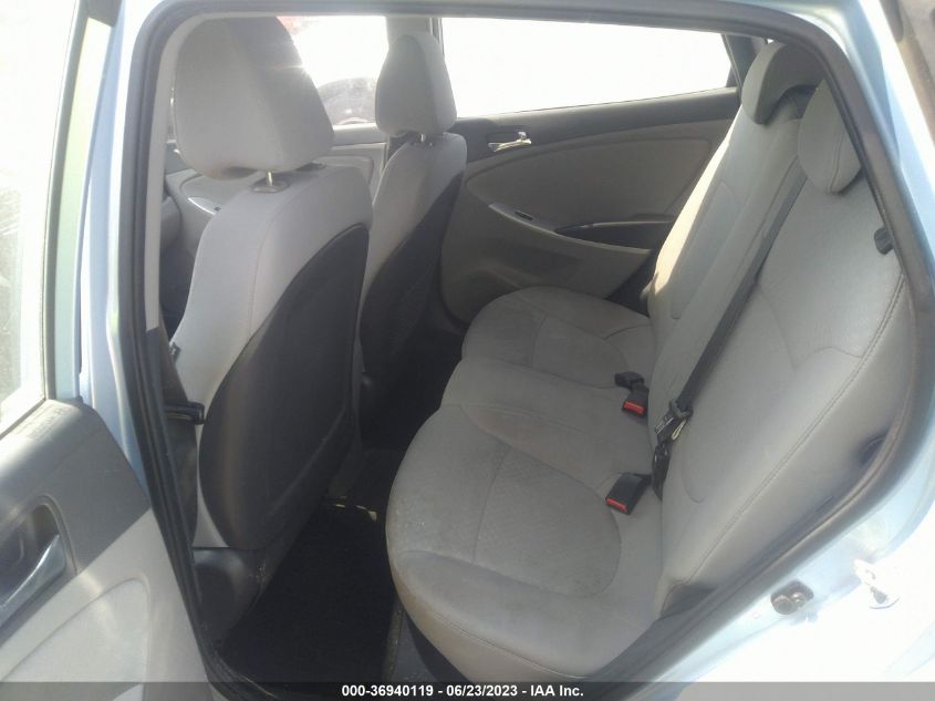 2014 HYUNDAI ACCENT SE - KMHCU5AEXEU182827